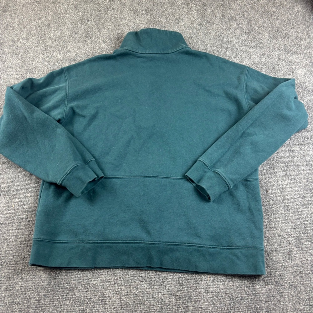 COLUMBIA Women’s Dark Teal 1/4 Zip Pullover Sweatshirt size: Large - Picture 2 of 6